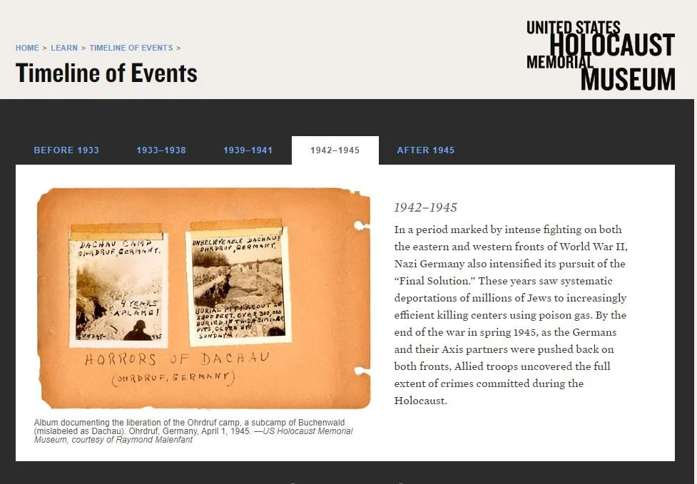DT | Module 4 — The Holocaust Memorial Museum of San Antonio